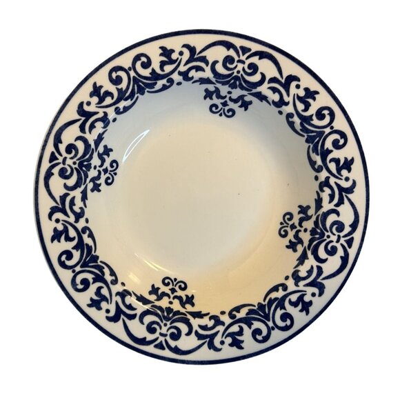 Victoria & Beale 7011Claire Fine Translucent Porcelain Rim Soup Bowl 8 3/4"HTF - Picture 3 of 7